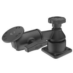 Horizontální 6" držák na kyvné rameno RAM® s kulovou a zásuvnou kulatou deskou
