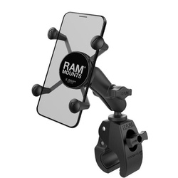 Držák telefonu RAM® X-Grip® s malou svěrnou základnou RAM® Tough-Claw™ - střední