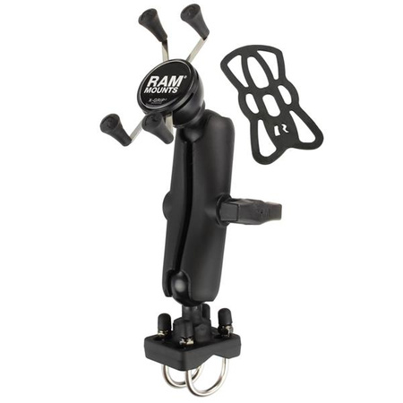 RAM® sestava - velký držák X-Grip® s středním ramenem a úchytem U-Bolt na průměr 1" až 1,25"