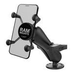 RAM Mounts držák s ramenem C, kulovým kloubem a držákem telefonu X-Grip®