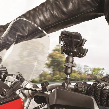 Kompozitní rameno RAM® s dvojitou objímkou - velikost B krátká