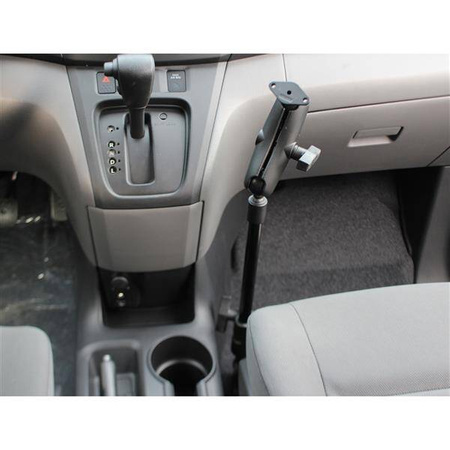 RAM® sestava - základna do kolejnice sedadla s 12" tyčí se středním ramenem a zákl.tvaru diamantu