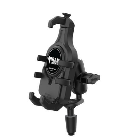 Držák telefonu RAM® Quick-Grip™ Pro se základnou na vidlici - krátký