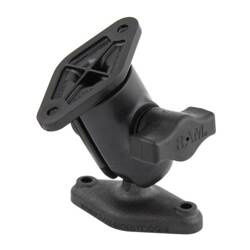 RAM® Composite Single Ball & Swivel Mount se dvěma diamantovými destičkami