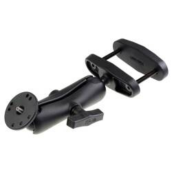 RAM® Mounts rameno C, kulovým kloubem se závitem 1/4"-20" a čtvercovou upínací základnou na profil 3"