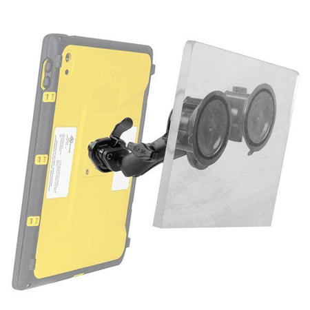 Dvojitý přísavný držák RAM® Twist-Lock™ s rychloupínacím adaptérem