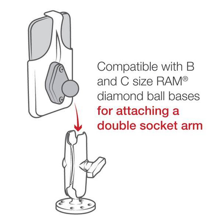 RAM®držák pro telefony Apple iPhone 12 Pro Max & 13 Pro Max