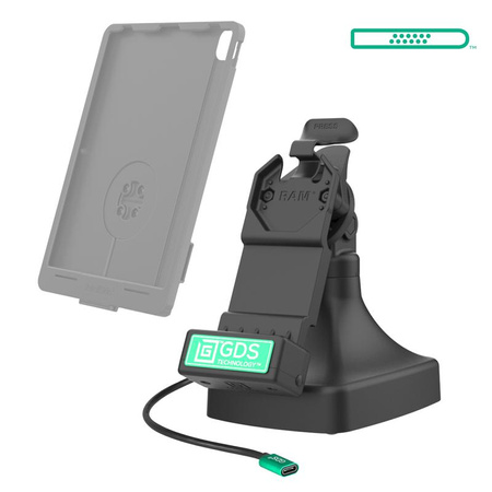 Naklápěcí a otočný dok GDS® Uni-Conn™ s USB-C + data