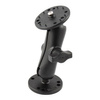 RAM® Drill-Down Double Ball Mount pro Lowrance MB-7 Sonar
