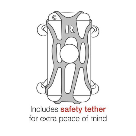 Velký držák telefonu RAM® X-Grip® s přísavkou Twist-Lock™ - střední