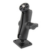 Držák RAM® Double Ball Mount s deskou AMPS a adaptérem pro akční kameru 1/4"-20
