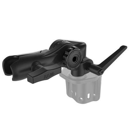 Ráčna a otočné rameno RAM® s 1/2" otvorem NPT a ramenem s jednou zásuvkou