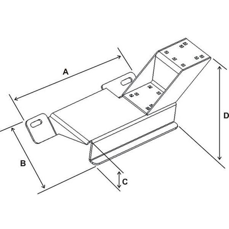 RAM® No-Drill™ Vehicle Base pro '97-03 Ford F-150 + další