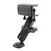 RAM® Double Ball Glare Shield Clamp Mount s adaptérem lyžařského zrcátka