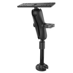 RAM®  6" trubkový držák (90° závit. otvor) s remenem C a základnou pro lodní elektoniku