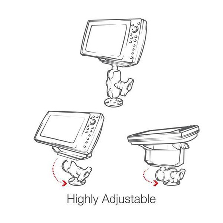 RAM® Drill-Down Balldržák pro Humminbird Helix 8-10 & Solix 10