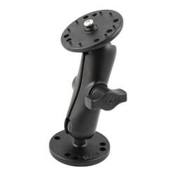 RAM® Drill-Down Double Ball Mount pro Lowrance MB-7 Sonar