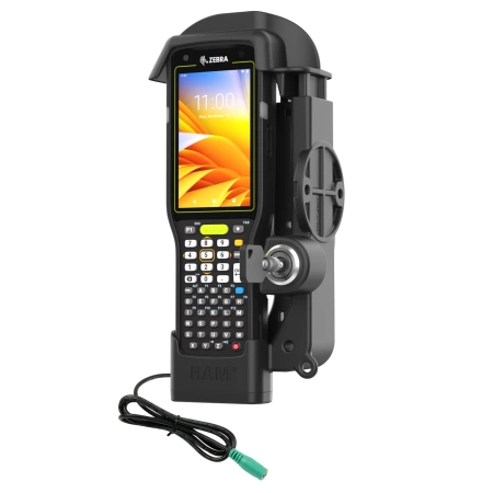 Uzamykatelný napájený dok RAM® pro Zebra MC3300 a MC3400