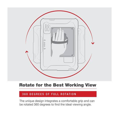 RAM® příslušenství Roto-Mag™ 3 v 1 pro tablet Zebra ET8x