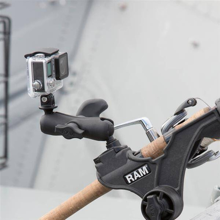 Držák na rybářský prut RAM ROD® JR s ramenem Revolution Arm a RAM® Track Ball™
