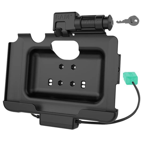 Napájecí dokovací stanice RAM® se zámkem na klíče + duální datový dok USB pro Tab Active4 Pro