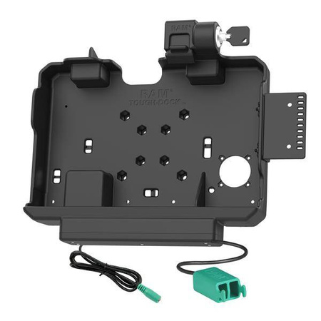 Dokovací stanice RAM® s uzamykatelným napájením + duální USB pro Getac ZX10