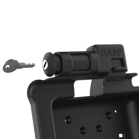 Dokovací stanice GDS® s klíčovým zámkem pro napájení + USB-A a RJ45 pro Zebra ET5x 8,3" a 8,4"