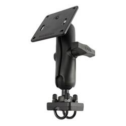 RAM® Double U-Bolt Mount s 75x75mm VESA deskou pro 0,75" - 1" kolejnice