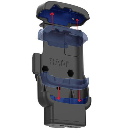 RAM® napájecí držák pro ZEBRA TC22&TC27 bez odolného obalu