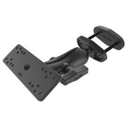 RAM® Mounts držák s ramenem C, čtvercovou upínací základnou na profil 2" a základnou 6,25" x 2"