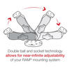 RAM® Drill-Down Mount pro Garmin GPSMAP 76 & 96 Series