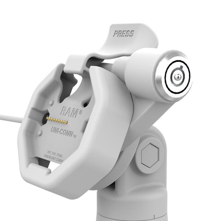 Dokovací stanice GDS® Uni-Conn™ s napájením a možností naklápění a otáčení s PoE - šedá