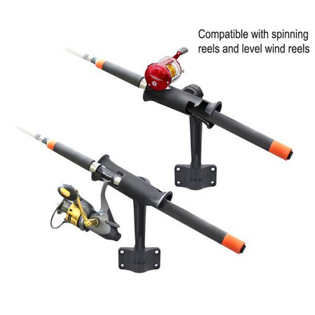 Držák prutů RAM® Tube Jr.™ s přepážkovou základnou - 6" sloupek