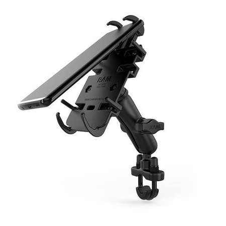 Držák telefonu RAM® Quick-Grip™ s U-šroubem na řídítkách - střední