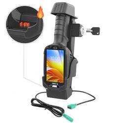 Uzamykatelný napájecí dok RAM® + jeden USB-A pro Zebra TC8300 - vyhřívané kolíky