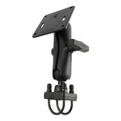 RAM® Double U-Bolt Mount s 75x75mm VESA deskou pro 1" - 1,25" kolejnice