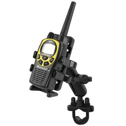 RAM® sestava - univ.držák Finger-Grip™ se stř.ramenem a úchytem U-Bolt na průměr 0,5" až 1,25"