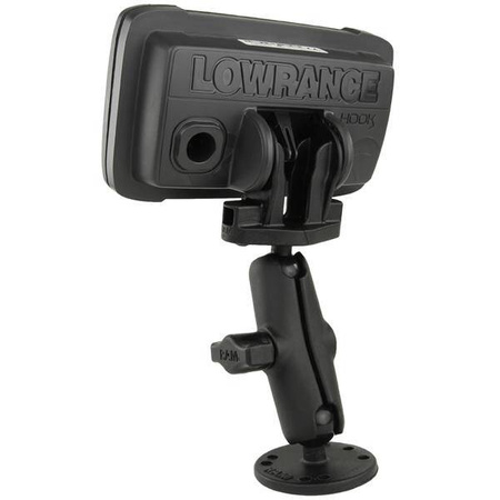 RAM® sestava - základna pro Lowrance Hook² se středním ramenem a kulatou základnou 2,5"
