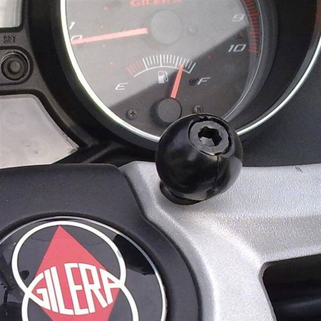 Držák na řídítka motocyklu RAM® se šrouby M8 - střední