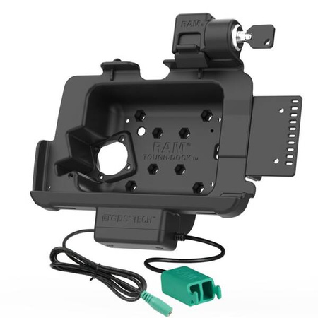 Uzamykatelný dok RAM® Tough-Dock™ Power + Dual USB pro 8" tablet Zebra ET4x