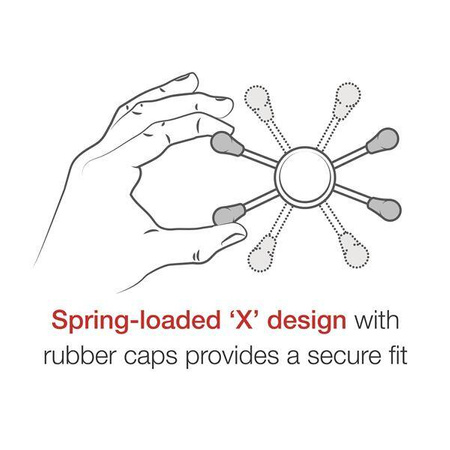 Velký držák telefonu RAM® X-Grip® s přísavkou Twist-Lock™ - střední