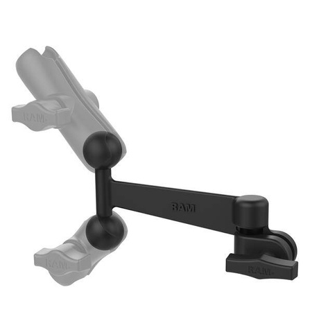 RAM® prodloužení otočného ramene s 1/2" otvorem NPT a adaptérem s dvojitou kuličkou