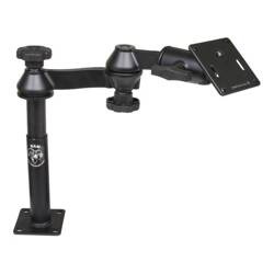 RAM® Tele-Pole™ se 4" a 7" tyčemi, otočnými rameny a 75x75mm VESA deskou