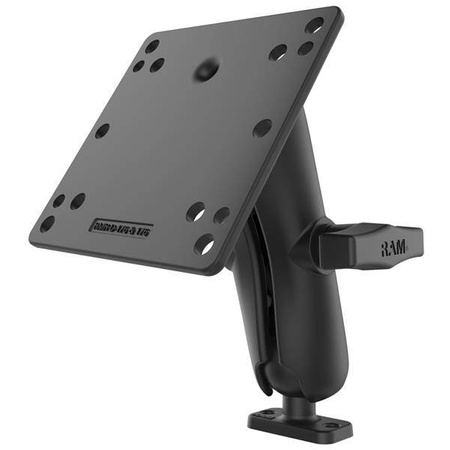 RAM® Double Ball Mount se základnou 1" x 2" a deskou VESA 100 x 100 mm