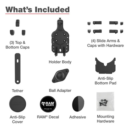 Držák telefonu RAM® Quick-Grip™ Pro s kuličkou