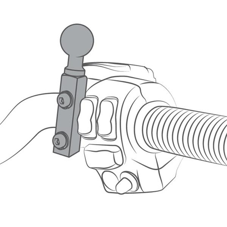 RAM® držák brzdové/spojkové nádržky pro TomTom Start 55, XXL 535 a další