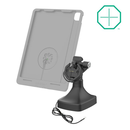 Dokovací stanice GDS® Uni-Conn™ s napájením a uzamykatelným naklápěním a otáčením s PoE