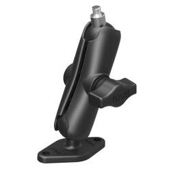 Dvojitý kulový držák RAM® s diamantovou destičkou a čepem 1/4"-20 - středně velký