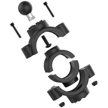 RAM® Torque™ 1 ½" - 2" průměr kolejnicové základny - hliníková koule velikosti B