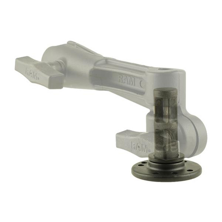 RAM® kulatá základní deska s 1/2" NPT sloupkem